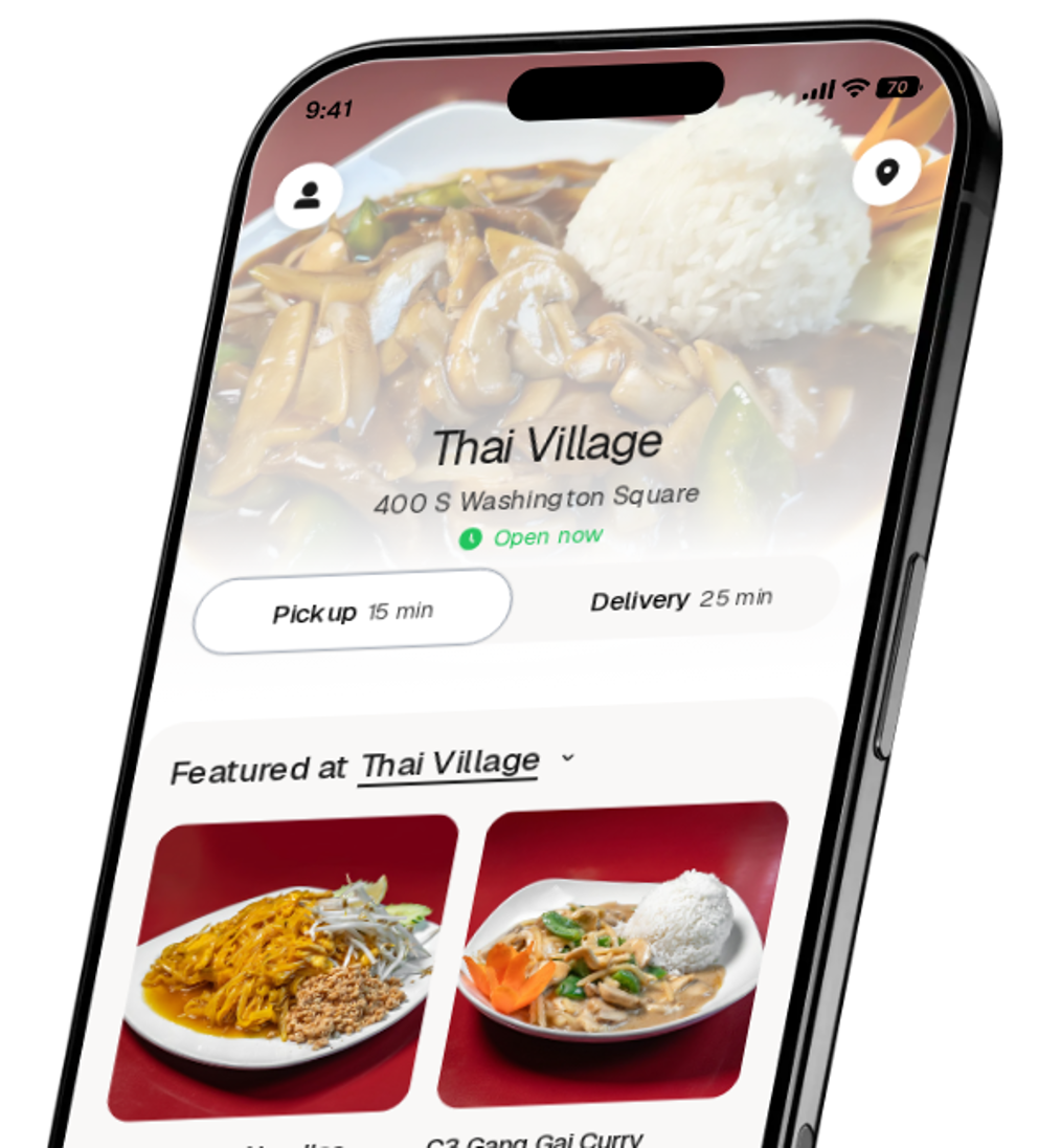 Thai Village app preview